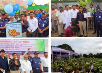 সোনারগাঁয়ে ‘One Student, One Tree’ কর্মসূচি, শিক্ষার্থীর মধ্যে বৃক্ষের চারা প্রদান