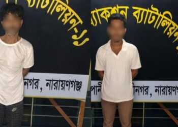 সিদ্ধিরগঞ্জে সজীব হত্যা: র‌্যাব-পুলিশের যৌথ অভিযানে বাবা-ছেলে গ্রেপ্তার