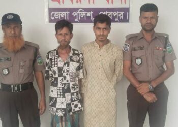 শেরপুরের শ্রীবরদীতে ইয়াবাসহ আটক ২
