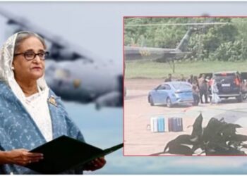হাসিনাকে সেদিন ভারতে পৌঁছে দেন যারা, প্রকাশ্যে এলো নতুন তথ্য
