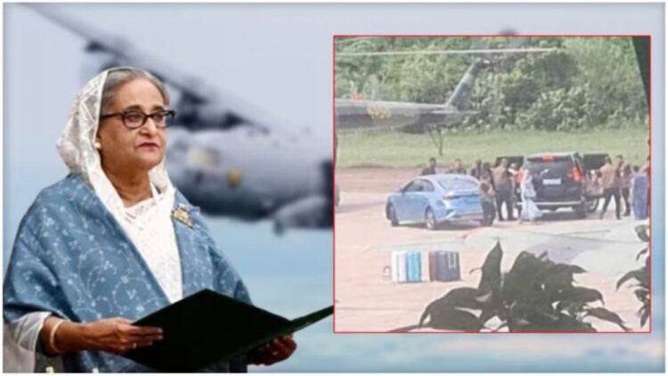 হাসিনাকে সেদিন ভারতে পৌঁছে দেন যারা, প্রকাশ্যে এলো নতুন তথ্য