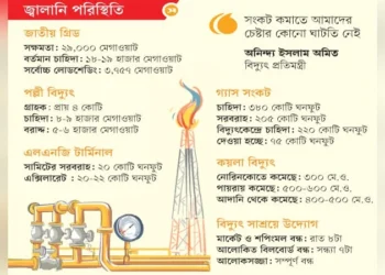আরও এক সপ্তাহ চলতে পারে গ্যাস-বিদ্যুতের সংকট