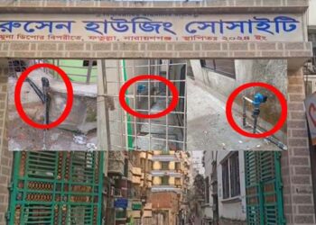 রুসেন হাউজিংয়ে অবৈধ গ্যাস সংযোগের মহোৎসব!