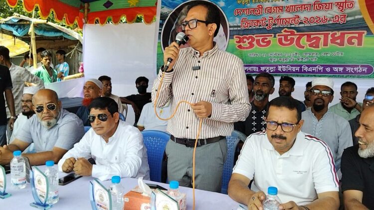 খেলাধুলার মাধ্যমে যুবসমাজের মানসিক পরিবর্তন সম্ভব: রিয়াদ চৌধুরী
