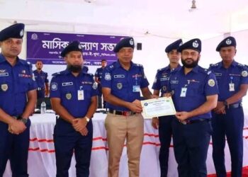 আমতলী থানার শ্রেষ্ঠ ওসি ইয়াকুব হোসাইন